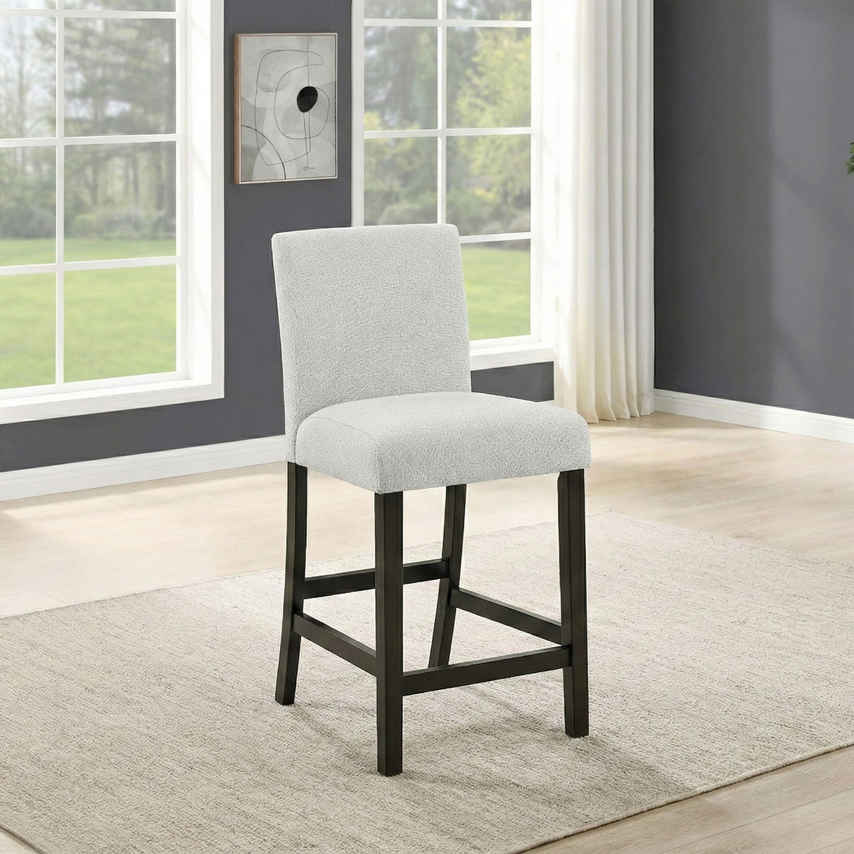 Carissa - Counter Chair (Set of 2) - Stone