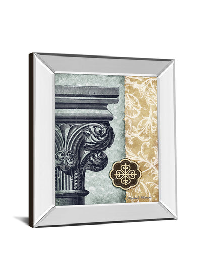 Fomanesque Il By Michael Marcon - Mirror Framed Print Wall Art - Beige