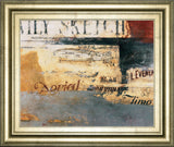 Zeppelin By Aliaga, C. - Framed Print Wall Art - Dark Gray