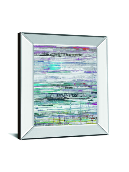 Land Drift By Hilario Gutierrez - Mirror Framed Print Wall Art - Gray