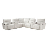 Salida - Modular Power Reclining Sectional With Power Headrests