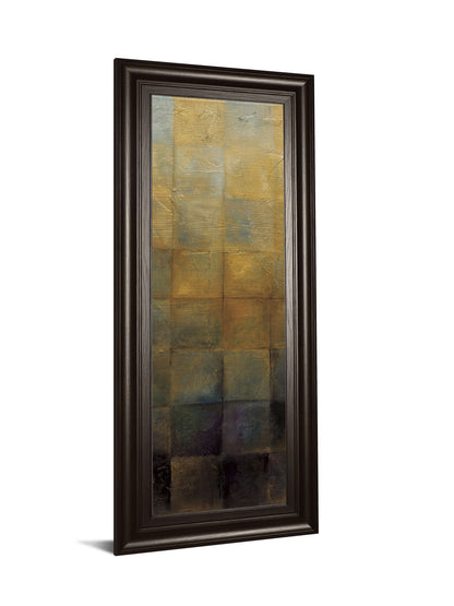 Modra II By Pasion - Framed Print Wall Art - Light Brown