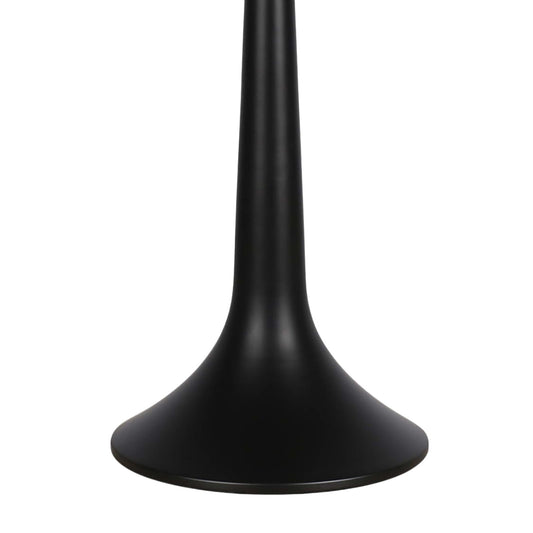 "Crystal Lattice Radiance" Metal And Crystal Table Lamp (Set of 2) - Matt Black / Clear Crystal