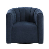 Delaney - Swivel Chair With Ottoman