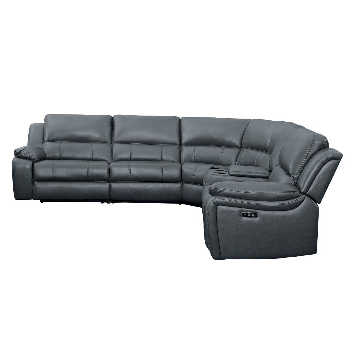 Falun - 6 Piece Modular Power Reclining Sectional