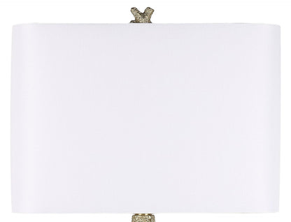 Gilded Reef - 30 X 15 - Resin Table Lamp (Set of 2) - White Marble