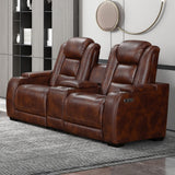 Chester - Reclining Console Loveseat