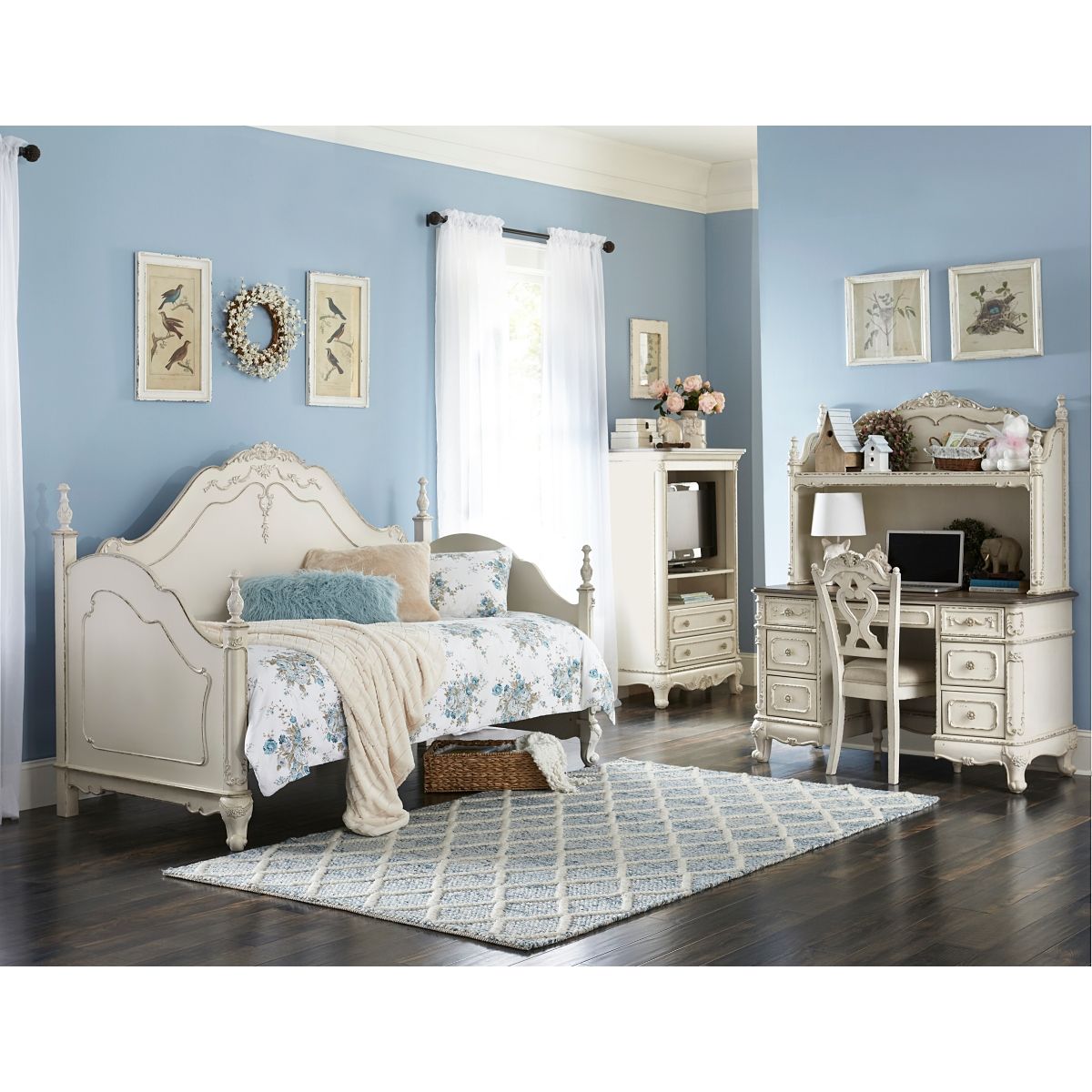 Cinderella - Writing Desk - White