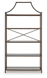 Bernonly - Bookcase - Antique Bronze Finish
