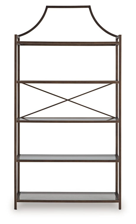 Bernonly - Bookcase - Antique Bronze Finish