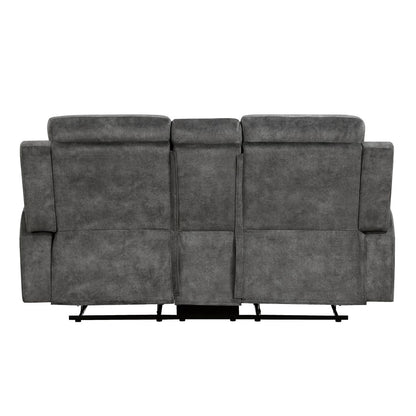 Muncie - Sofa & Loveseat - Dark Gray