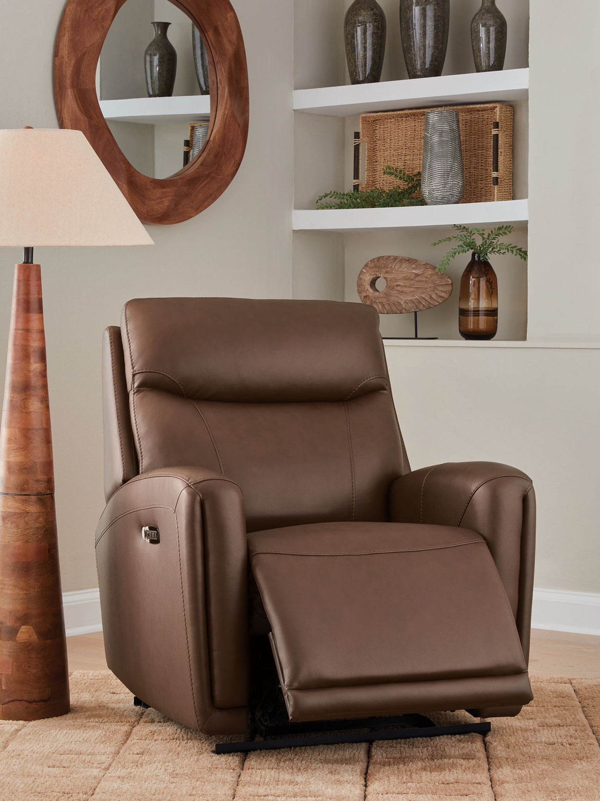 Pincara - Power AutoGlide Recliner With Adjustable Headrest