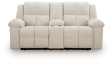 Orlen - Double Reclining Loveseat With Console - Winter