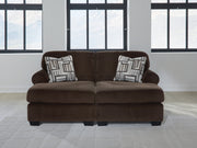 Furniture City - MS - Ashley Furniture - Kimlee Sectional - RAF 2-Piece Super Chaise / Chocolate - PC35603S4