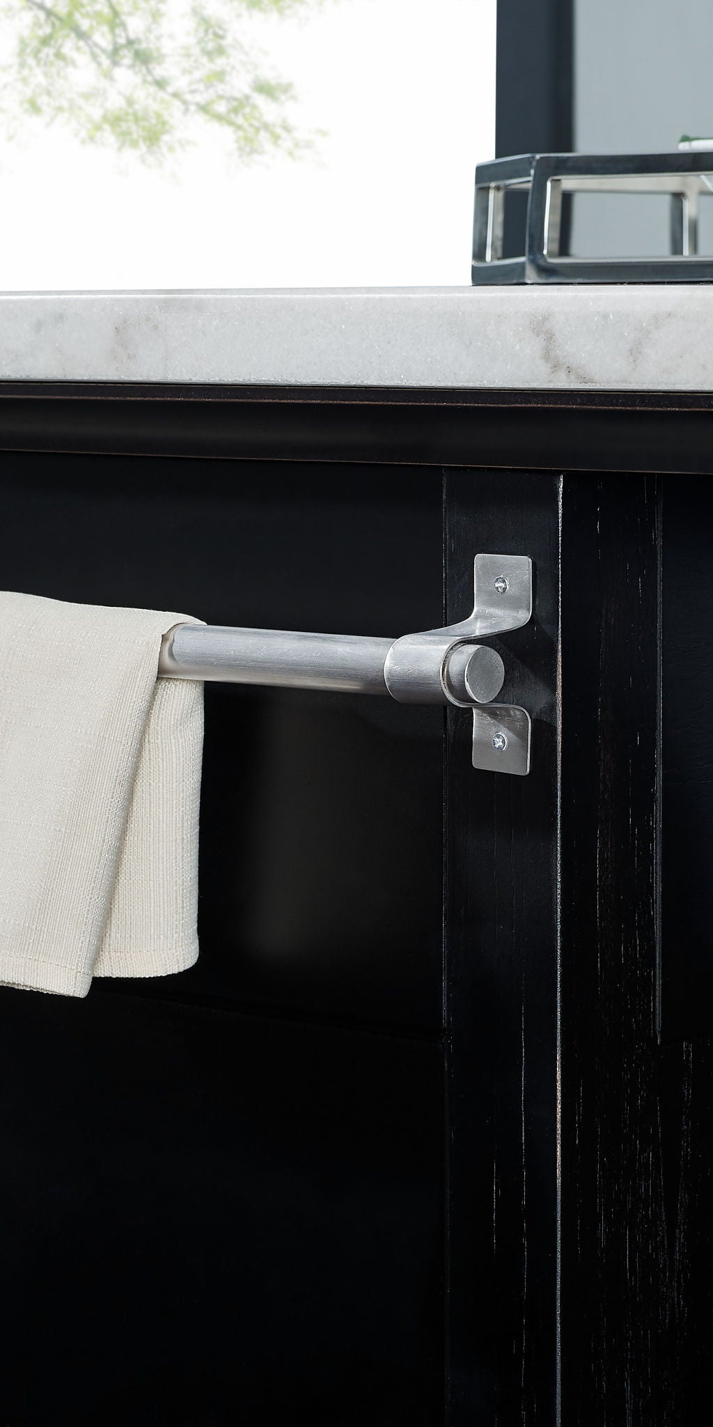 Aspen - 3 Piece Kitchen Island Set - Black