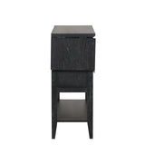 Sable Crest - Drop Leaf Server - Black