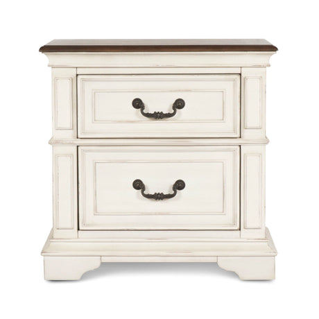 Anastasia - Nightstand - Antique White
