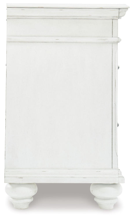 Kanwyn - Three Drawer Night Stand - Whitewash