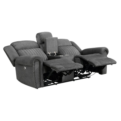 Brennen - Double Reclining Loveseat With Center Console