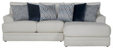 Polaris - Sectional With Comfort Coil Seating And Accent Pillows Included