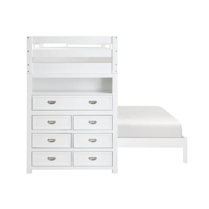 Sloane - Loft Bunk Bed With Chest And Hidden Desk