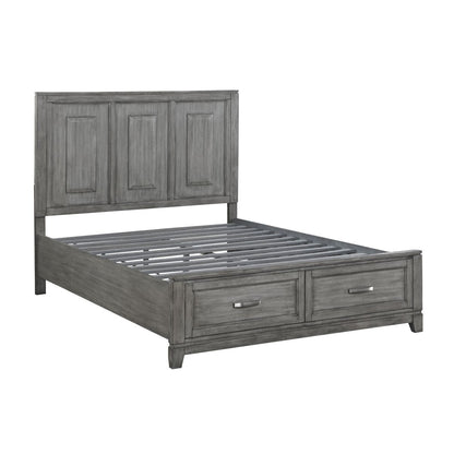 Garretson - Platform Bed With Footboard Storage