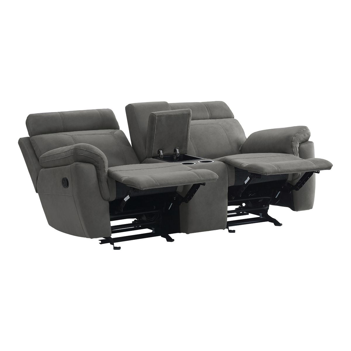Clifton - Double Glider Reclining Loveseat With Center Console