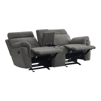 Clifton - Double Glider Reclining Loveseat With Center Console