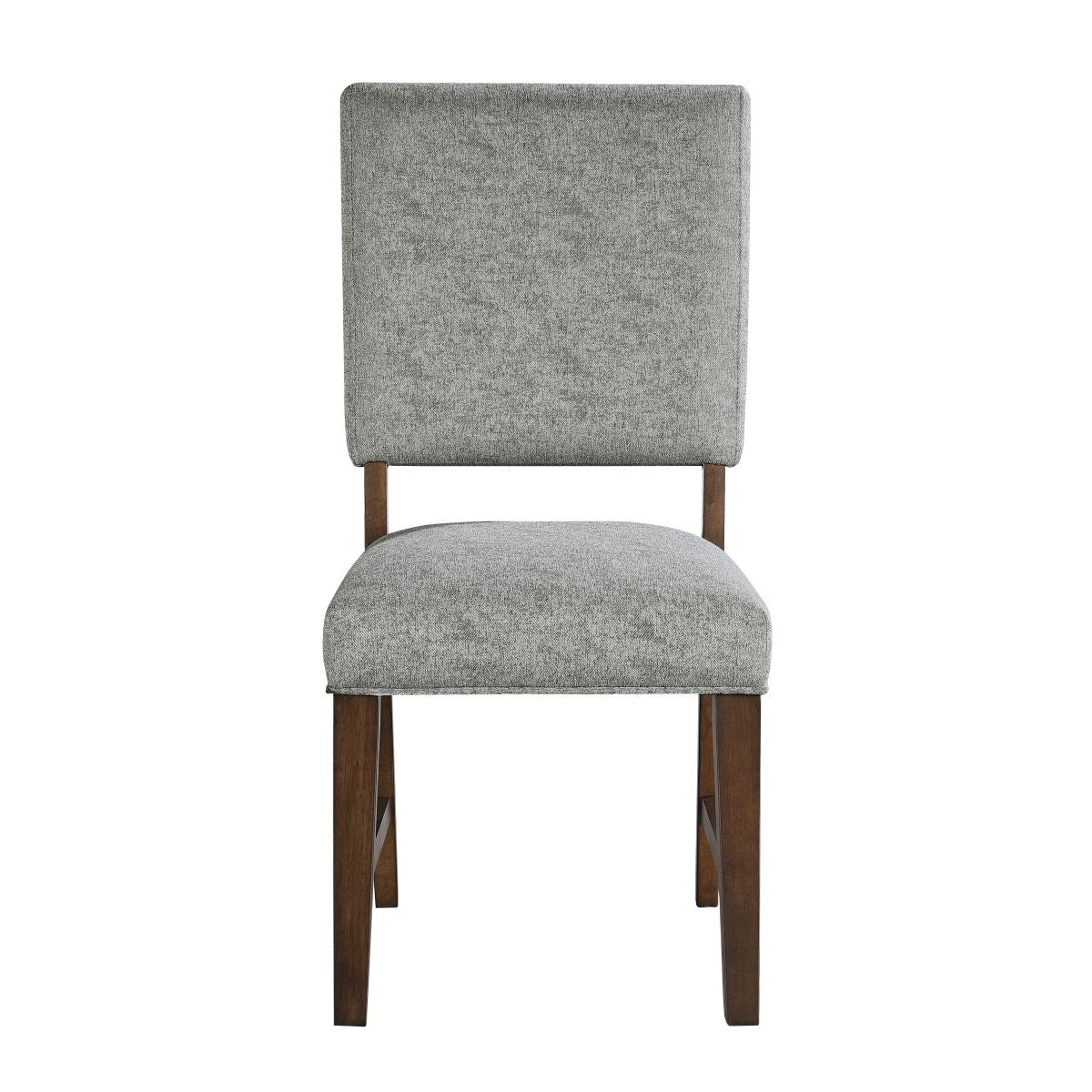 Franco - 5 Piece Dining Room Set (Table & 4 Side Chairs) - Walnut / Gray