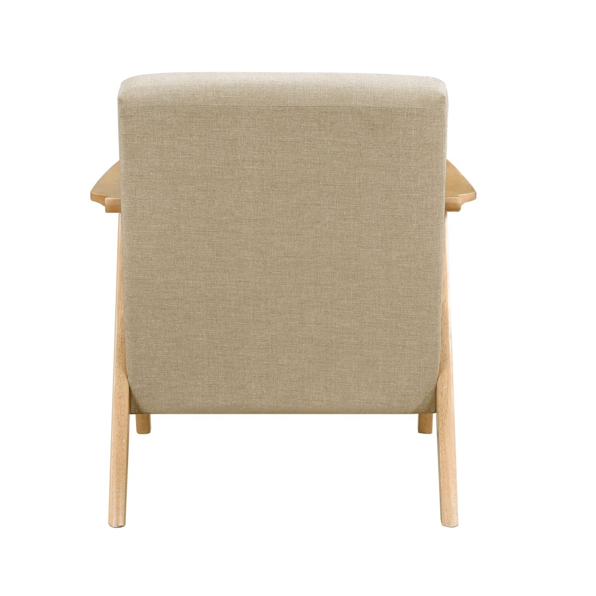 Damala - Accent Chair Light Brown Base