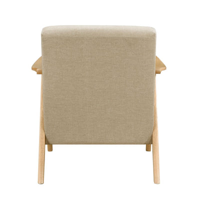 Damala - Accent Chair Light Brown Base