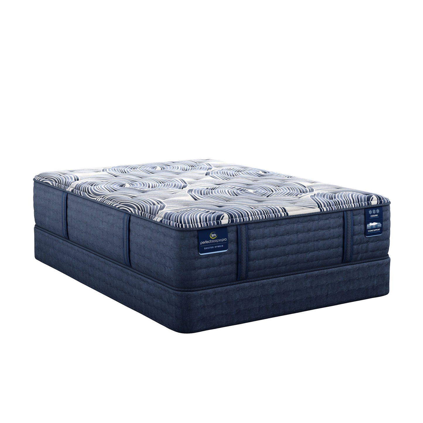 Perfect Sleeper Pro - 14" Dublin Latex Hybrid Medium Mattress