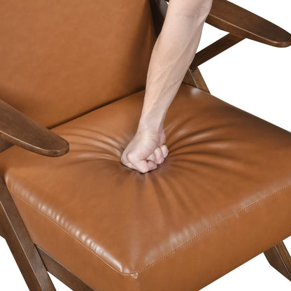Gideon - Accent Chair Dark Brown Base
