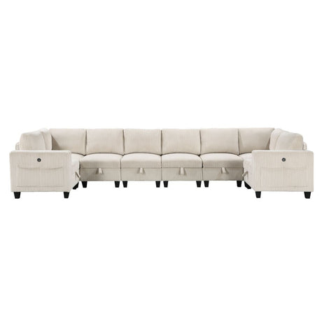 Walterboro - Sectional With Storage, Storage Pouches And Charging Ports