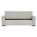 Michah - Convertible Sofa With Pull-Out Bed - Light Gray