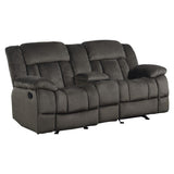 Laurelton - Double Glider Reclining Loveseat With Center Console