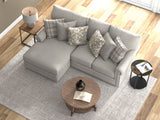 Livingston - Sectional With Comfort Coil Seating And Accent Pillows Included