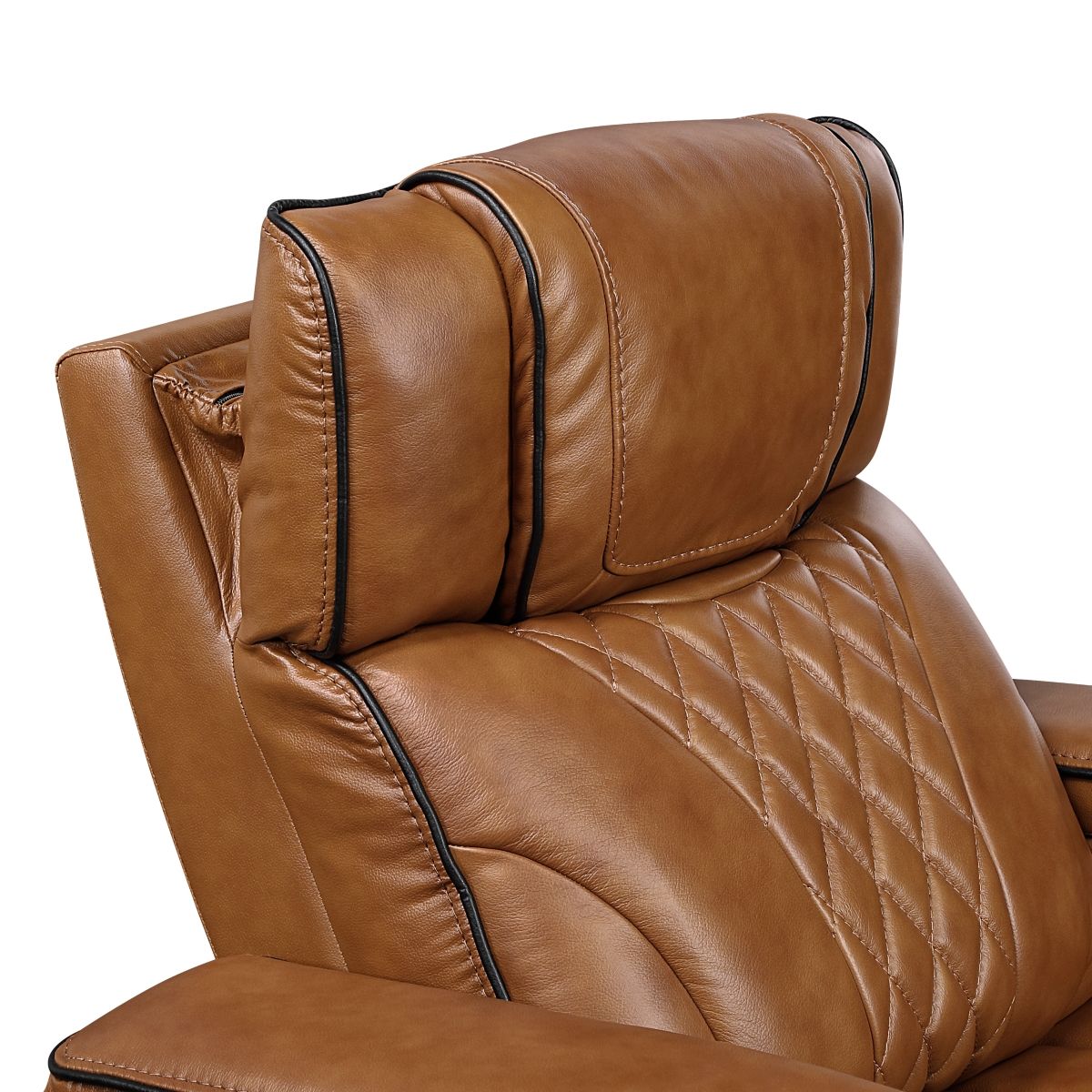 Apex - Power Reclining Chair With Power Headrest, Storage Arms With Cup Holders, Air Massage And Heat, LED Lighting And Charging Ports