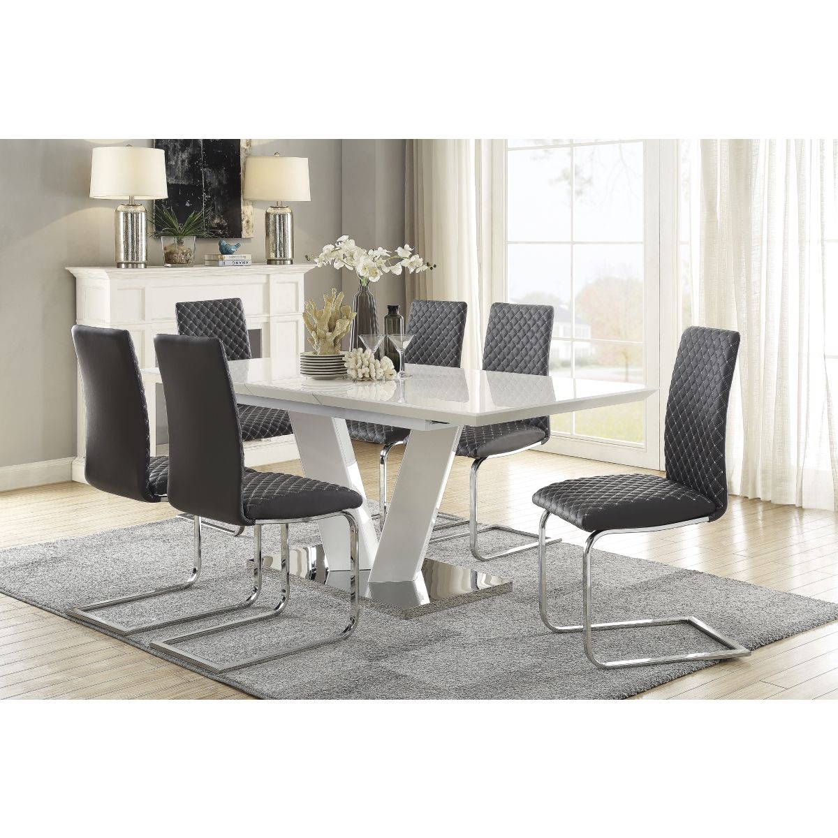 Yannis - Side Chair (Set of 2) - Gray