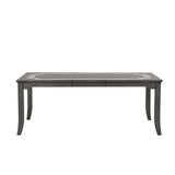 Lisbon - Rectangle Dining Table - Gray