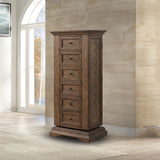 Mar Vista - Swivel Lingerie Chest With Mirror - Walnut
