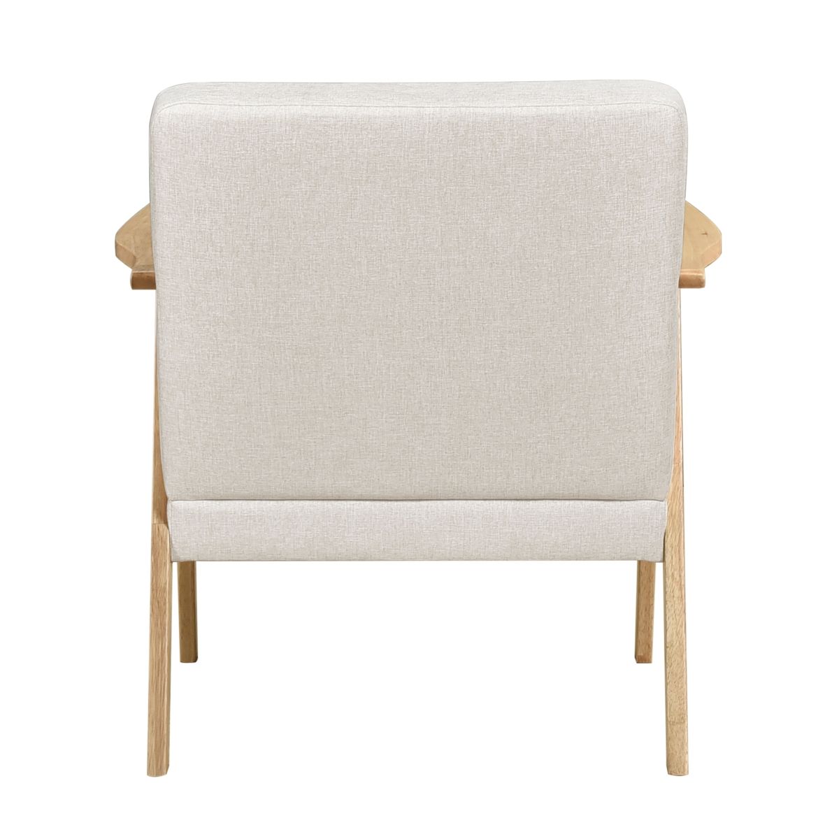 Omara - Accent Chair Light Brown Base