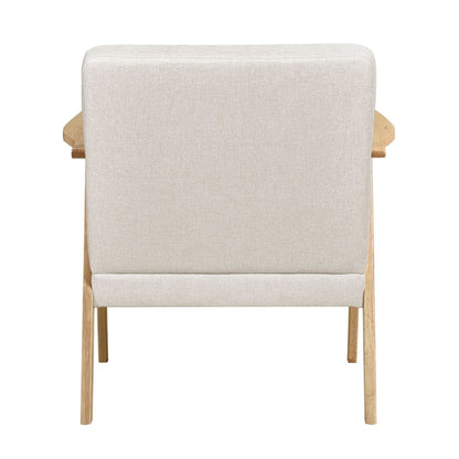 Omara - Accent Chair Light Brown Base