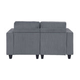 Walterboro - Loveseat With Storage, Storage Pouches And Charging Ports