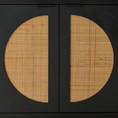 Cliffiings - Accent Cabinet - Black / Natural