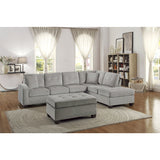 Emilio - 2 Piece Reversible Sectional With Chaise