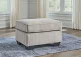 Furniture City - MS - Ashley Furniture - Cashton Living Room - Ottoman / Ice - 4060614