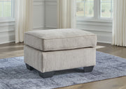 Furniture City - MS - Ashley Furniture - Cashton Living Room - Ottoman / Ice - 4060614