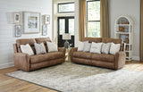 Justine - Lay Flat Reclining Sofa - Burlap