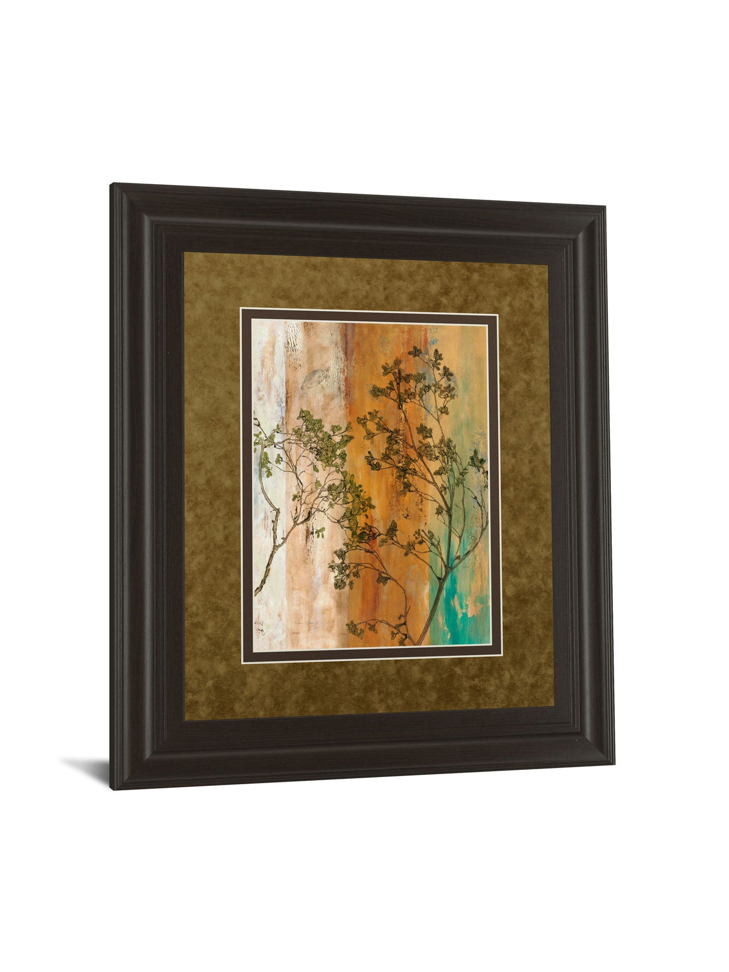 Spring Branch Il By Norm Olson - Framed Print Wall Art - Light Brown